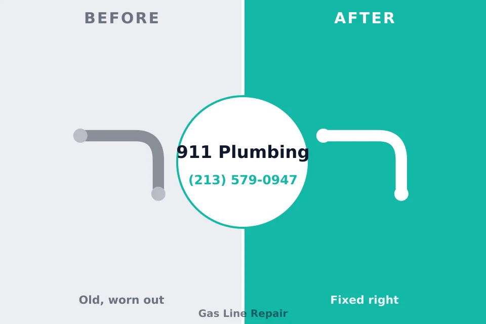 Before and after: plumbing company Douglass Hills, KY